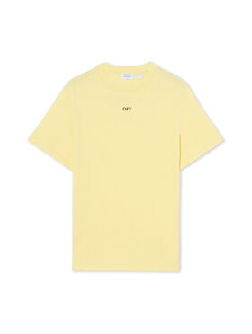 Off Stamp Slim T-Shirt OFF WHITE Off Stamp Slim T-Shirt LEMONADE 44OWOS26T002