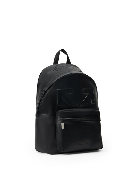 OFF WHITE Heritage Backpack BLACK OMNB126S26LEA001