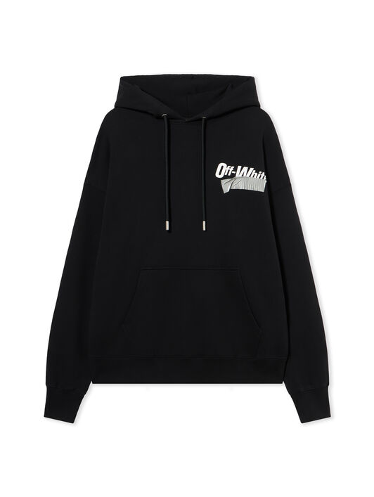 Cupid Tape Skate Hoodie OFF WHITE Cupid Tape Skate Hoodie BLACK - WHITE OMBB085F25FLE00Y
