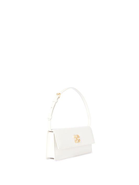 OFF WHITE Jitney 1.0 Shoulder Bag WHITE OWNN172C99LEA001