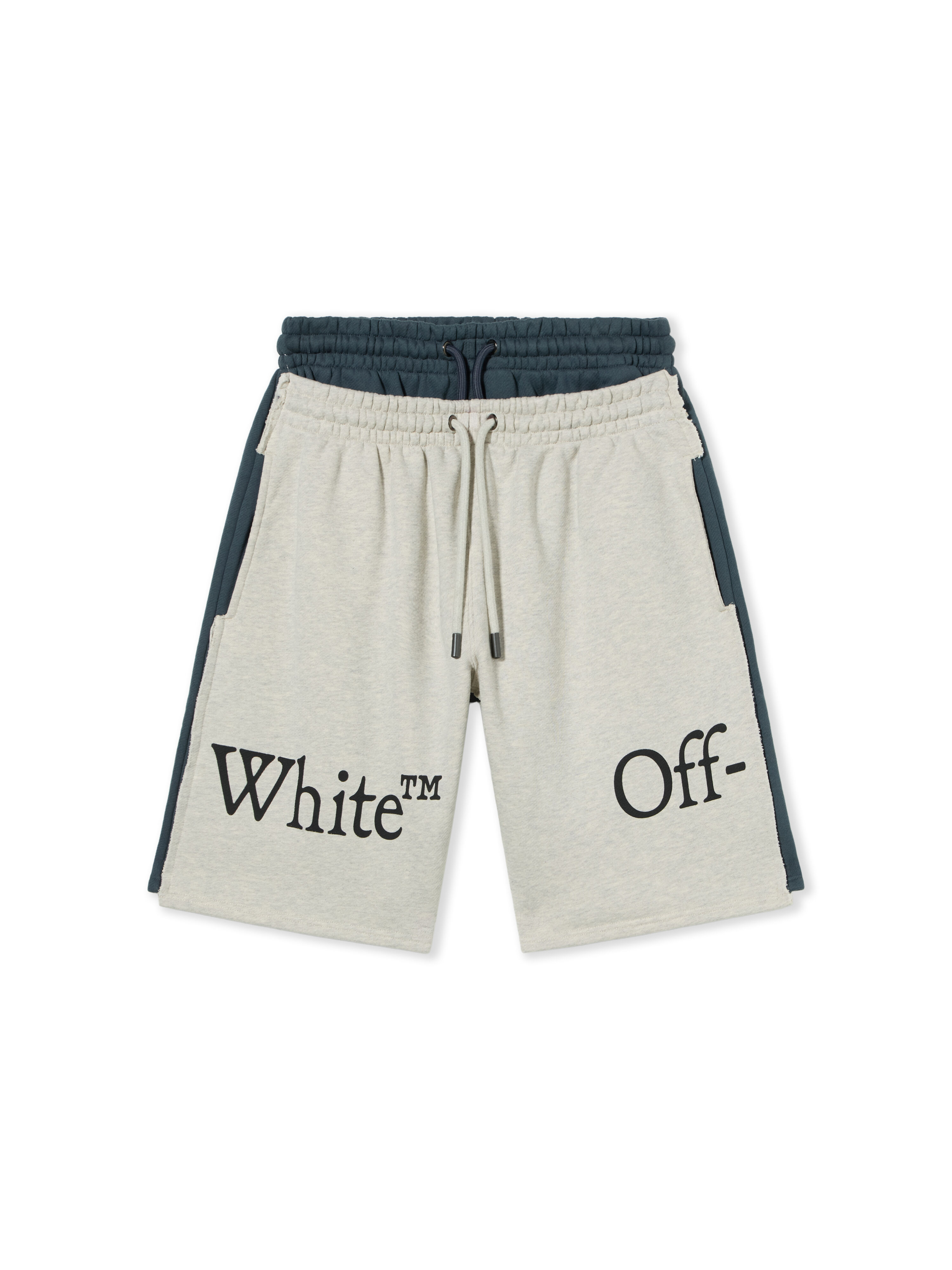 Bookish Scarf Overlap Skate Sweatshorts OFF WHITE Bookish Scarf Overlap Skate Sweatshorts DARK SLATE 44MCI01CF26F002