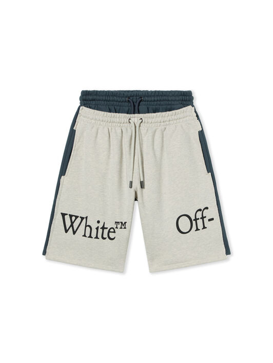 Bookish Scarf Overlap Skate Sweatshorts OFF WHITE Bookish Scarf Overlap Skate Sweatshorts DARK SLATE 44MCI01CF26F002