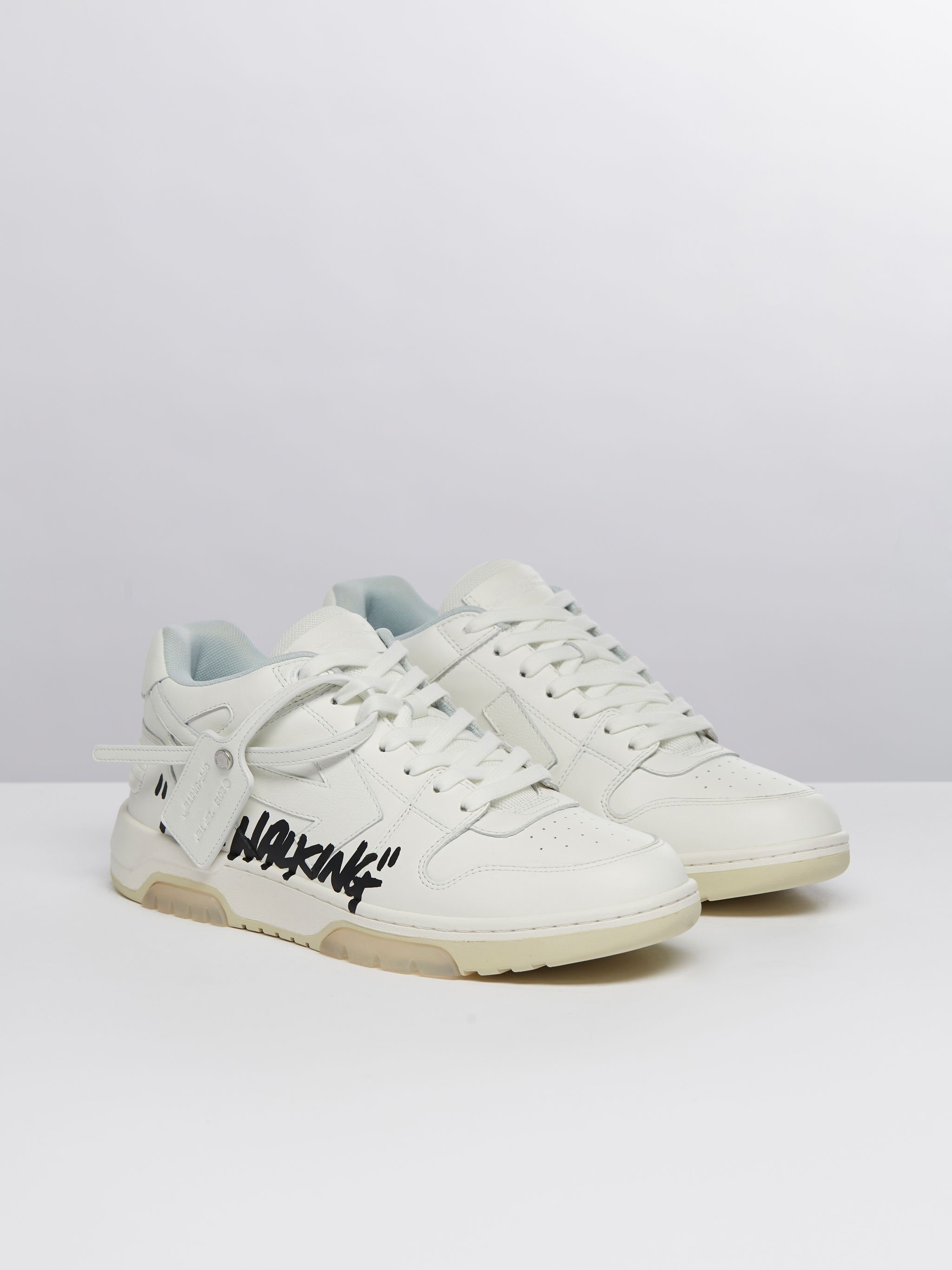 OFF WHITE out of office "ooo" sneakers WEISS OMIA189F21LEA003