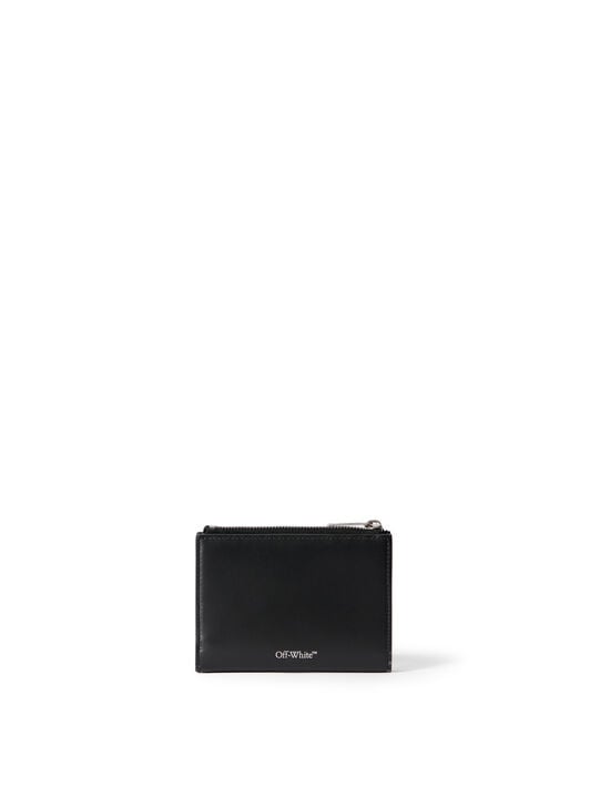 Diagonal Bifold Zipped Wallet OFF WHITE Diagonal Bifold Zipped Wallet BLACK - WHITE DEGRADE OWNC064F25LEA001