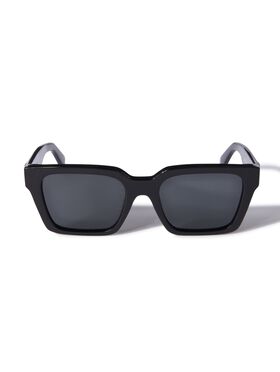 OFF WHITE SCHWARZ/DUNKELGRAUE BRANSON SONNENBRILLE SCHWARZ OERI111C99PLA001
