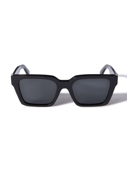 OFF WHITE SCHWARZ/DUNKELGRAUE BRANSON SONNENBRILLE SCHWARZ OERI111C99PLA001