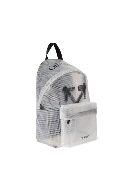 Heritage Ripstop Backpack OFF WHITE Heritage Ripstop Backpack TRANSPARENT - BLACK OMNB124C99FAB001