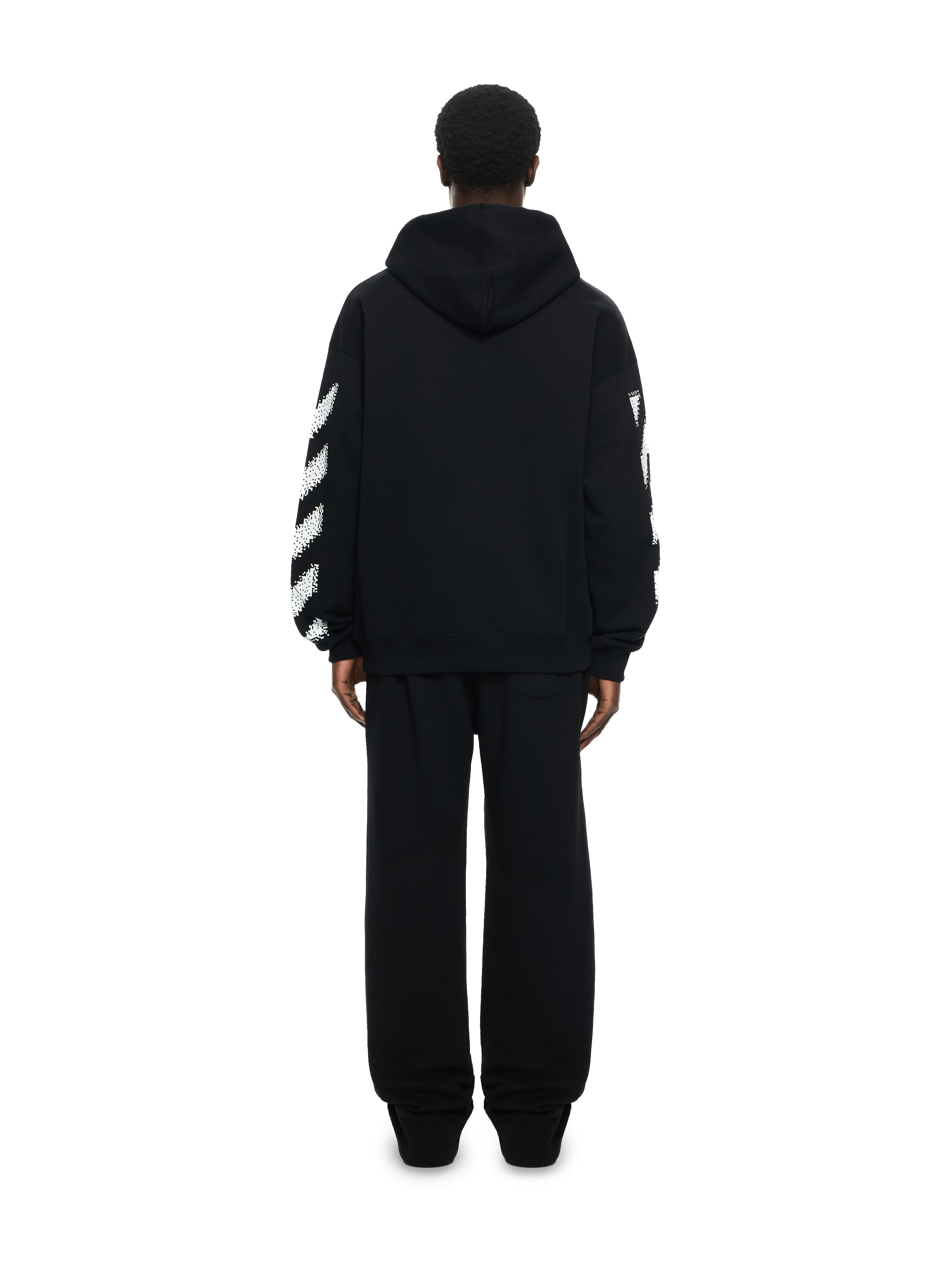OFF WHITE OW Sweatpant BLACK-WHITE 44MCH054G5F00C