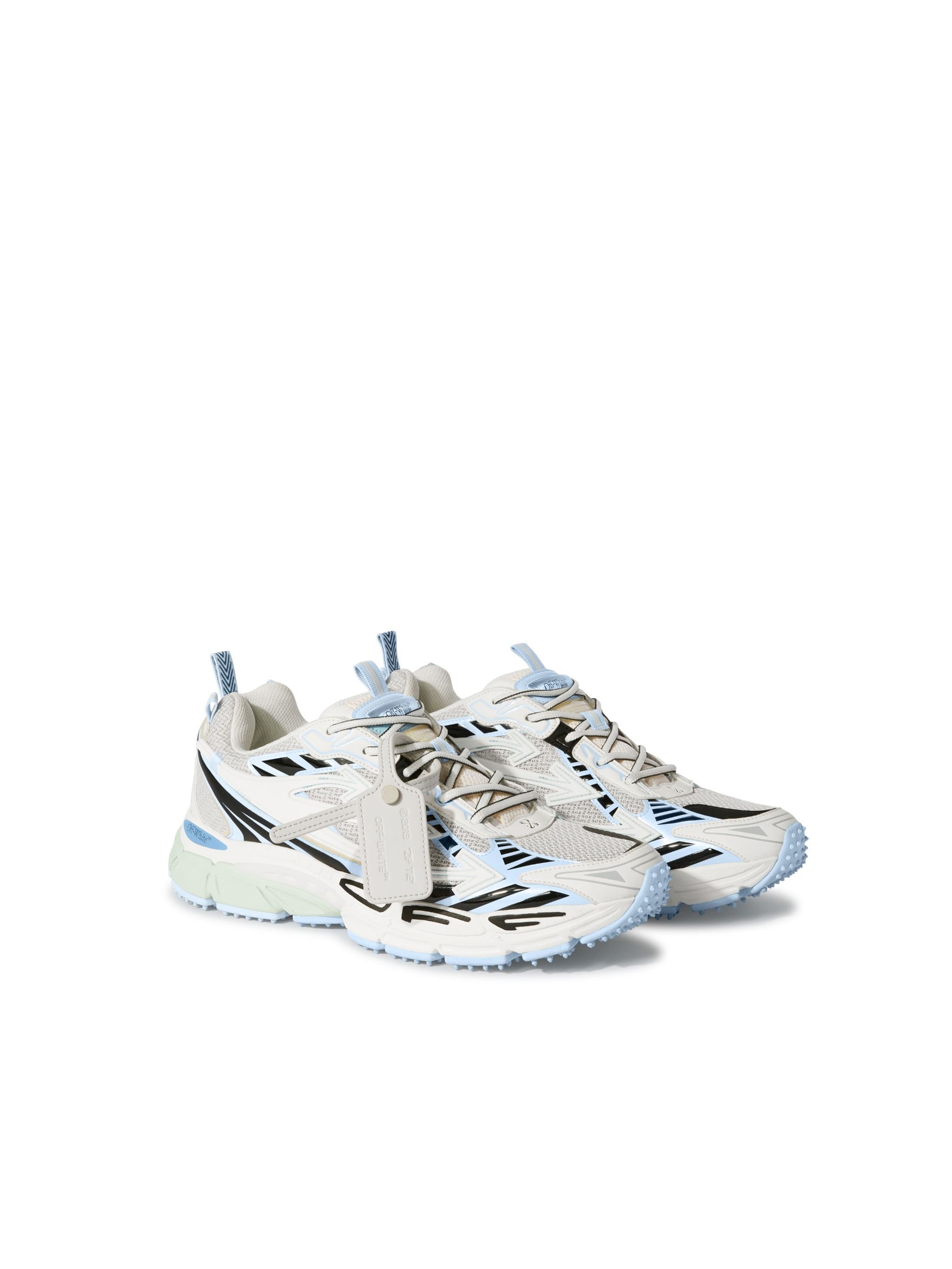 OFF WHITE Sneakers Be Right Back Bianche/Azzurre AZZURRO OWIA289C99FAB001