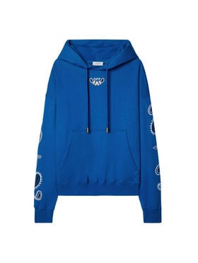 OFF WHITE Orange Vibe Arrow Hoodie ORANGE OMBB085S25FLE00L