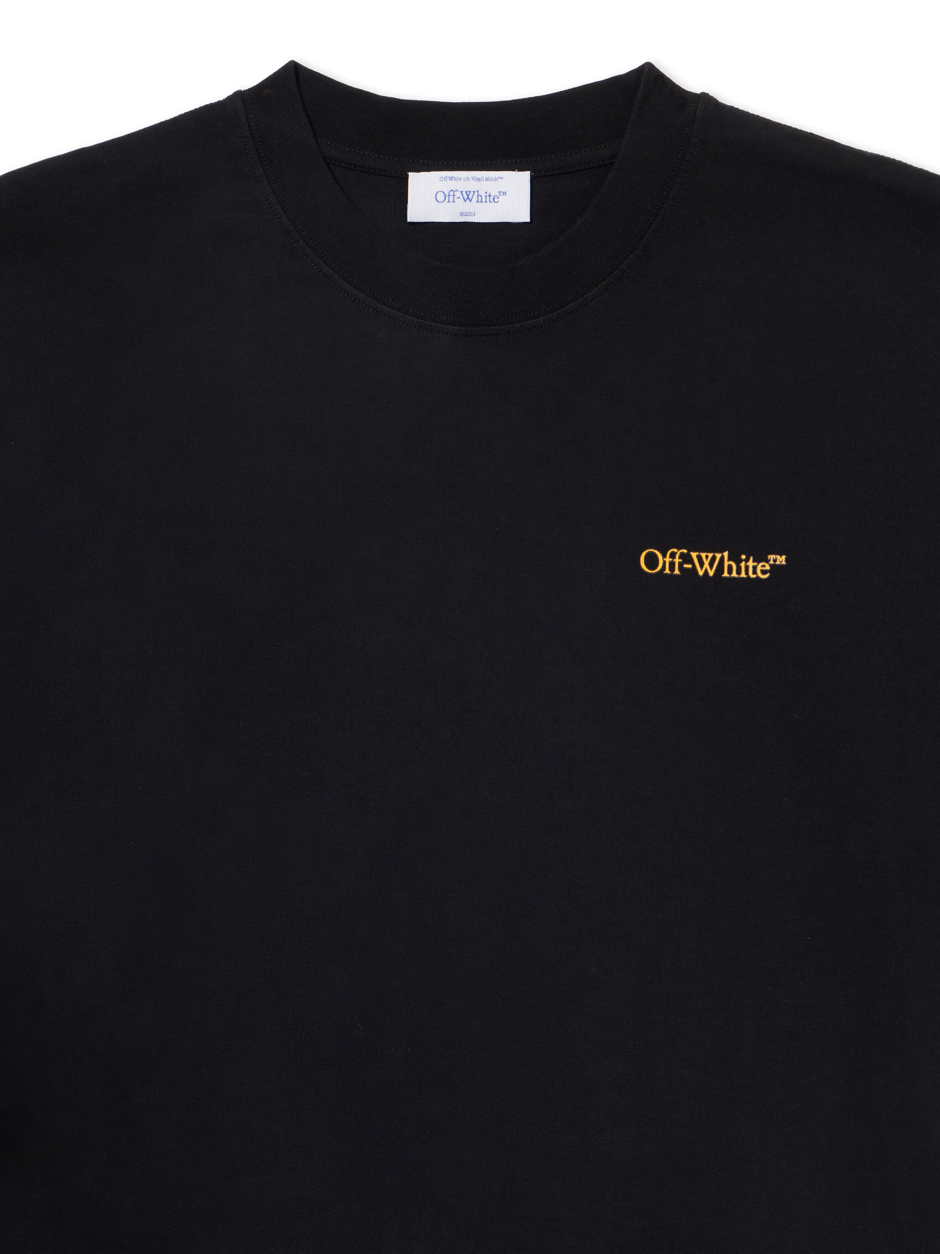 OFF WHITE Tape Arrow Skate L/S T-Shirt BLACK - CITRUS OMAB086S25JER002