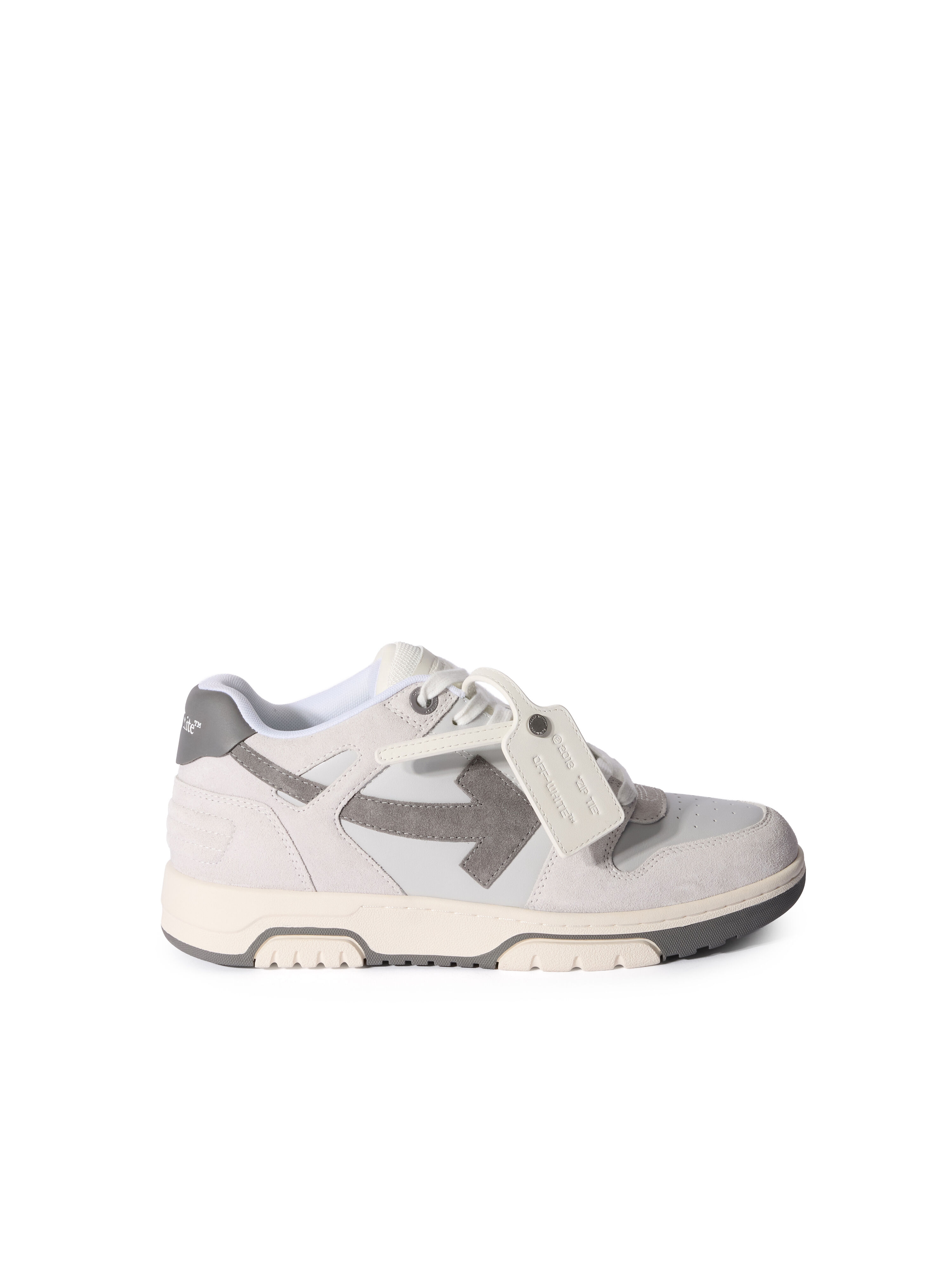 OFF WHITE Out Of Office Sneakers MEDIUM GREY - DARK GREY OMIA189F25LEA005
