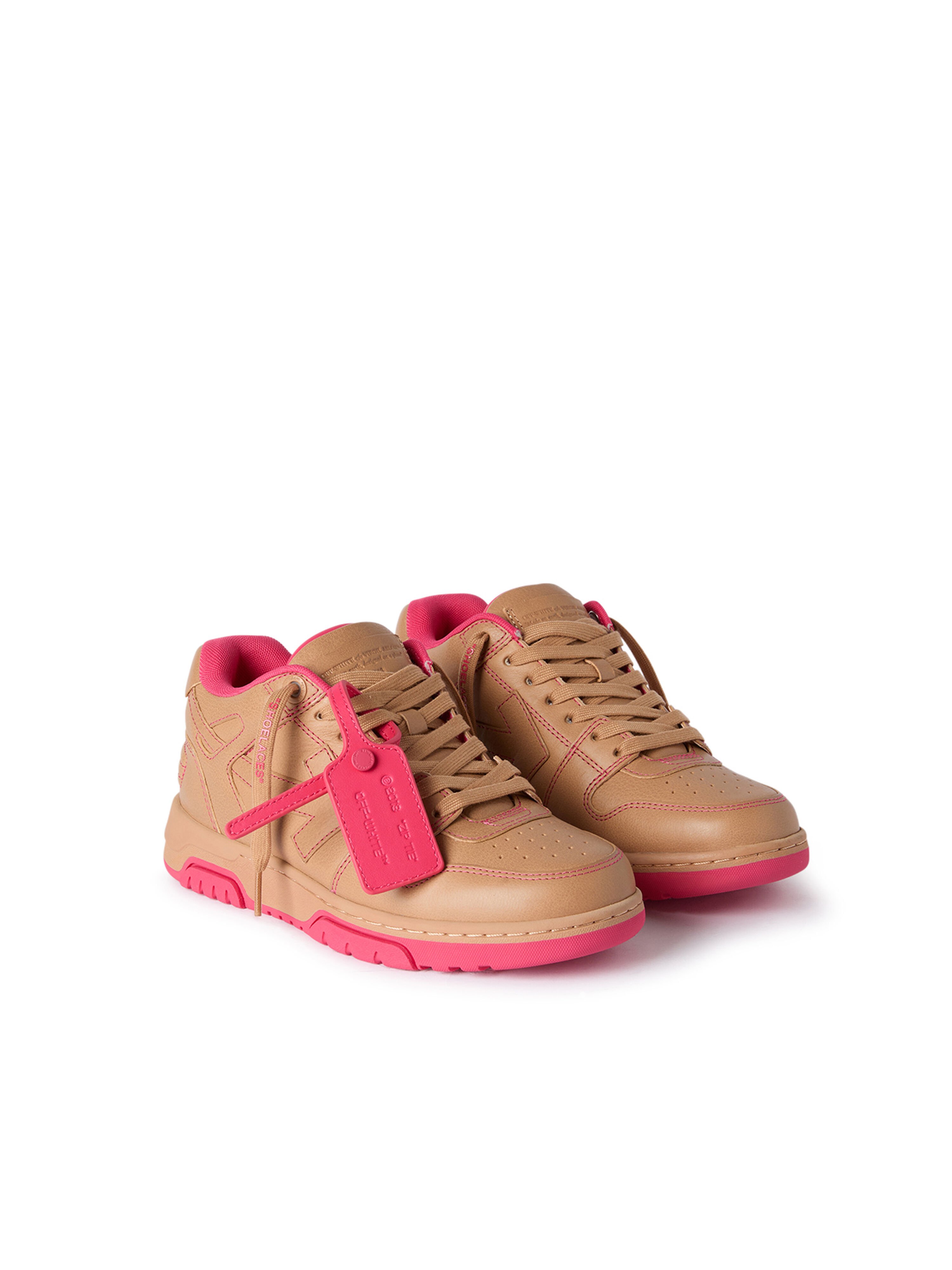 Out Of Office Sneakers OFF WHITE Out Of Office Sneakers DESERT BROWN/BRIGHT PNK OF05735267