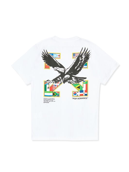 OW X Brigade Staff T-Shirt OFF WHITE OW X Brigade Staff T-Shirt WHITE OMAA027G25JER00M