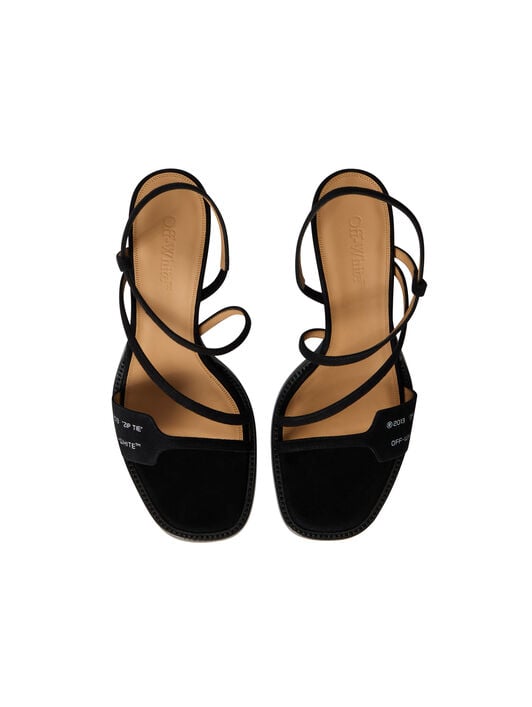 Zip Tie Loop Sandals OFF WHITE Zip Tie Loop Sandals BLACK - WHITE OWIH003F25LEA003