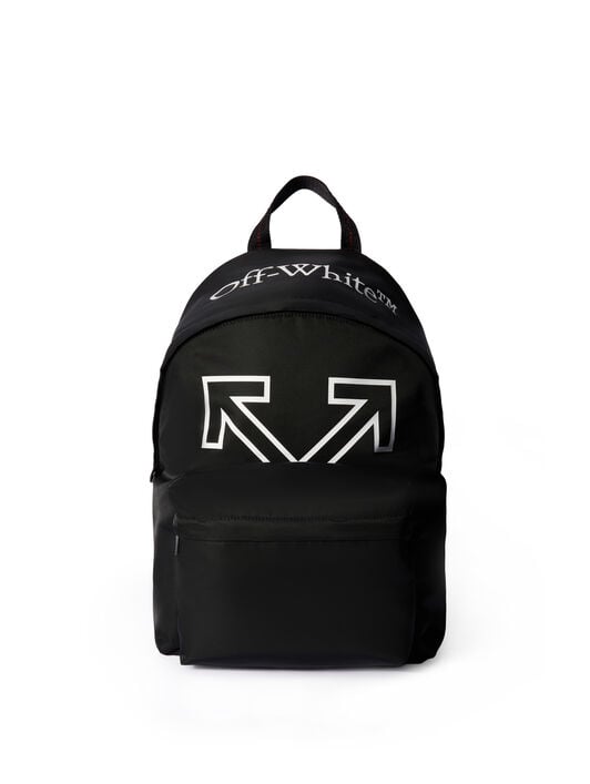Heritage Backpack OFF WHITE Heritage Backpack BLACK - WHITE OMNB123C99FAB001