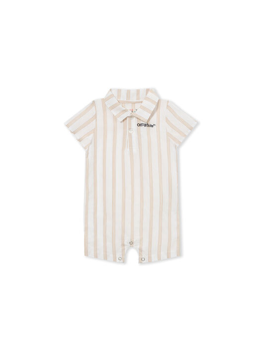 OFF WHITE Bookish Romper SAND 44BXF001S26F001
