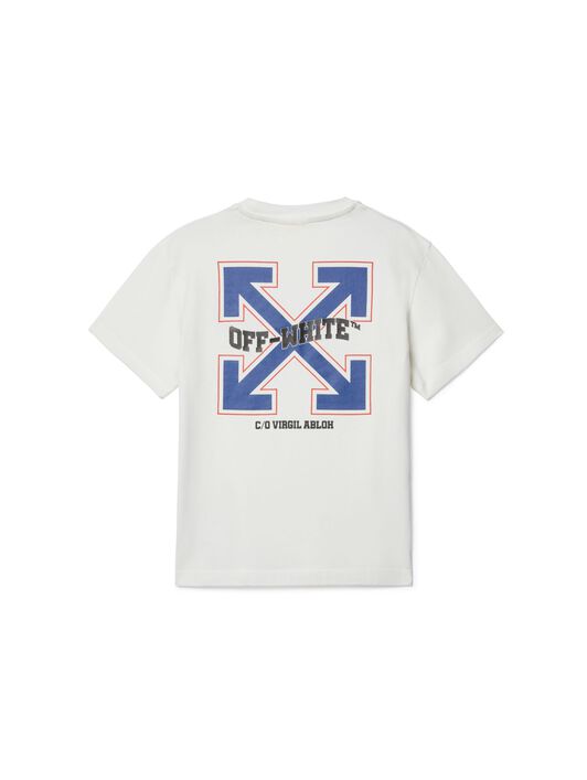OFF WHITE Varsity Arrow T-Shirt WHITE OBAA002S25JER00B