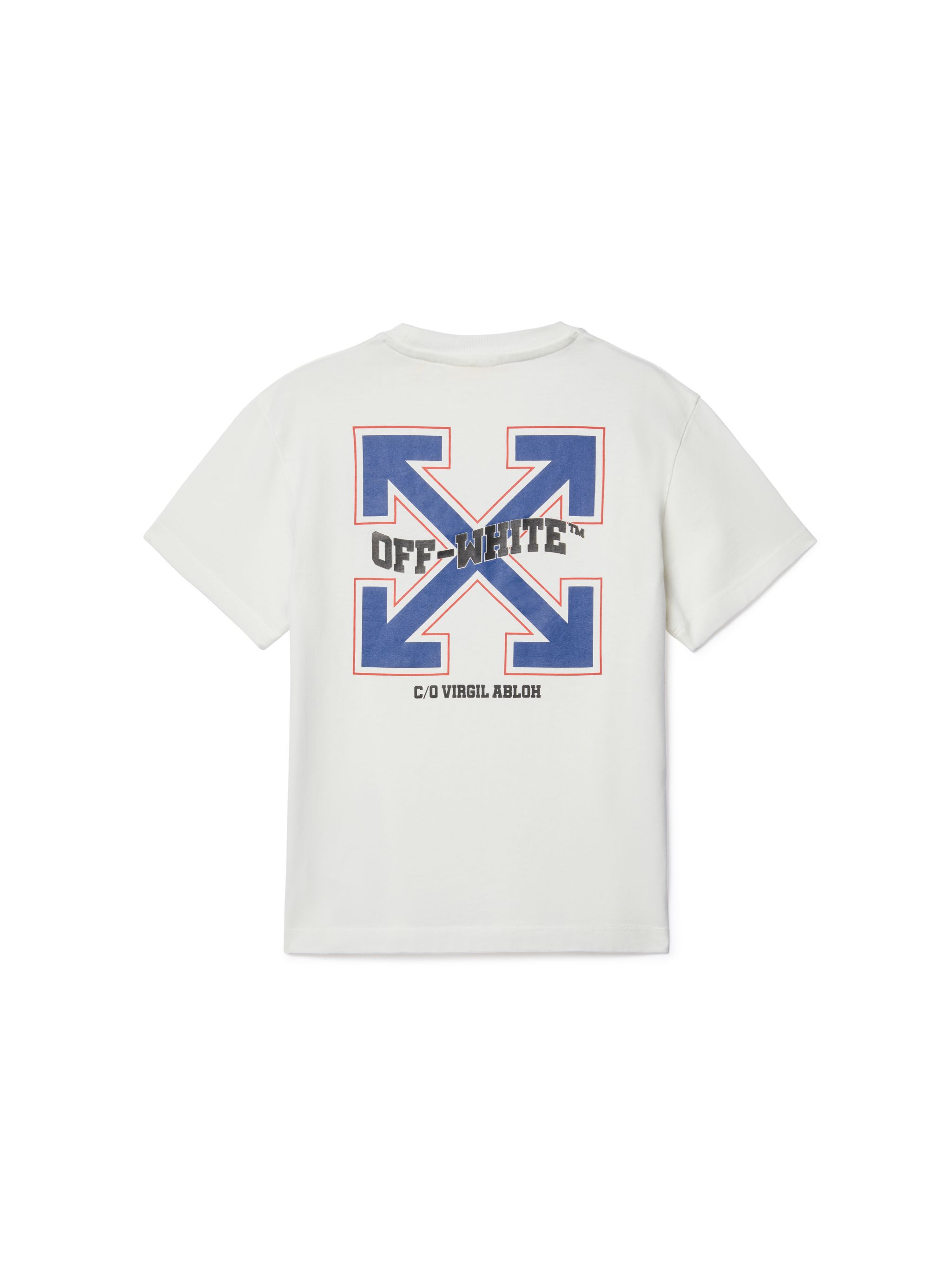 OFF WHITE Varsity Arrow T-Shirt WHITE OBAA002S25JER00B