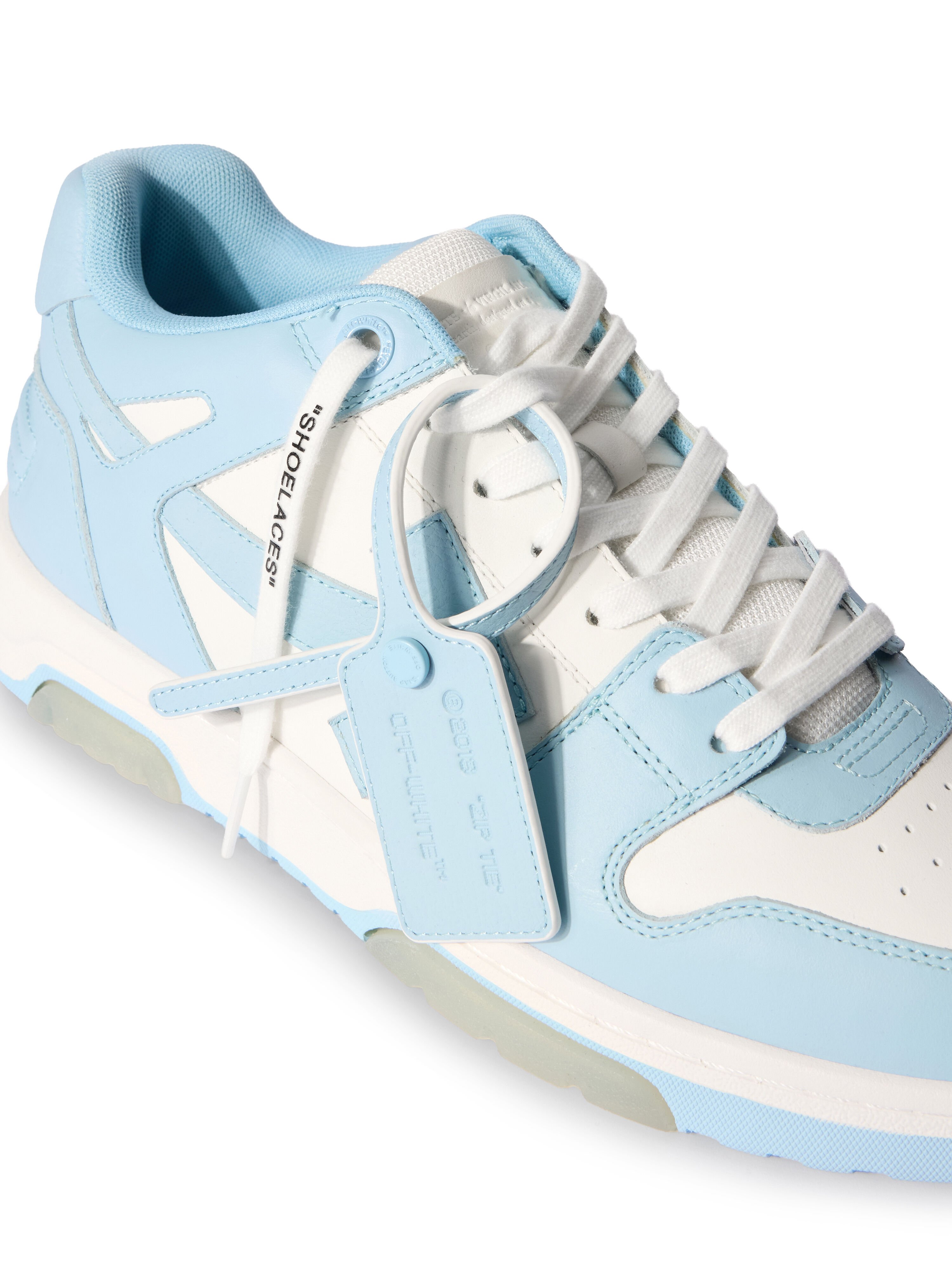 OFF WHITE Out Of Office Sneakers LIGHT BLUE OMIA189C99LEA007