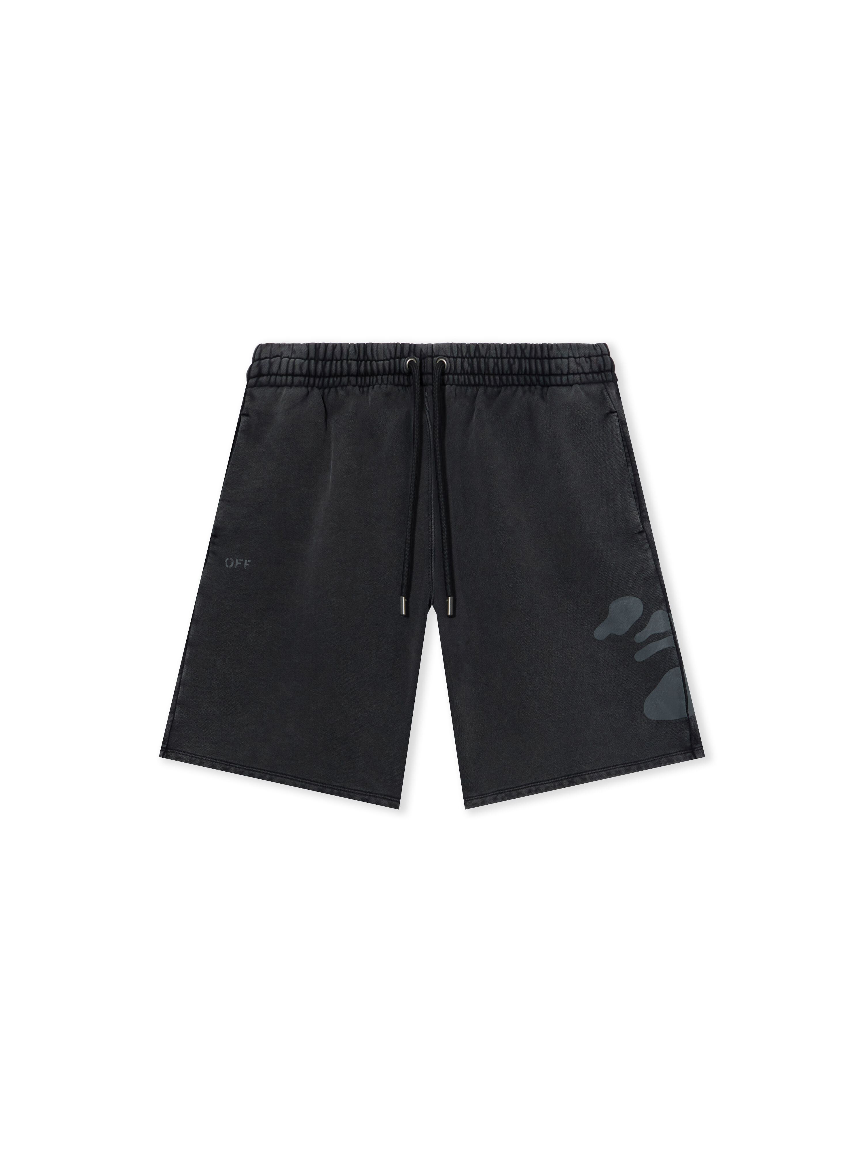 Swimming Face Skate Shorts OFF WHITE Swimming Face Skate Shorts VINTAGE BLACK 44MCI013F26F002