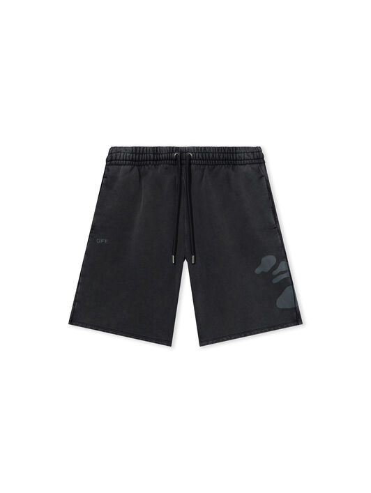 Swimming Face Skate Shorts OFF WHITE Swimming Face Skate Shorts VINTAGE BLACK 44MCI013F26F002