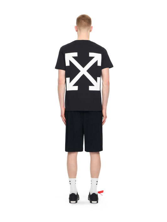 OFF WHITE Slim Fit Graphic S/S T-Shirt BLACK 44OWOS26T060
