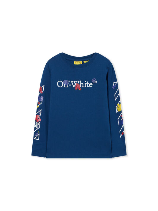 Bookish Diag Back To School Long Sleeve T-Shirt OFF WHITE Bookish Diag Back To School Long Sleeve T-Shirt ESTATE BLUE 44BAB001F26J003