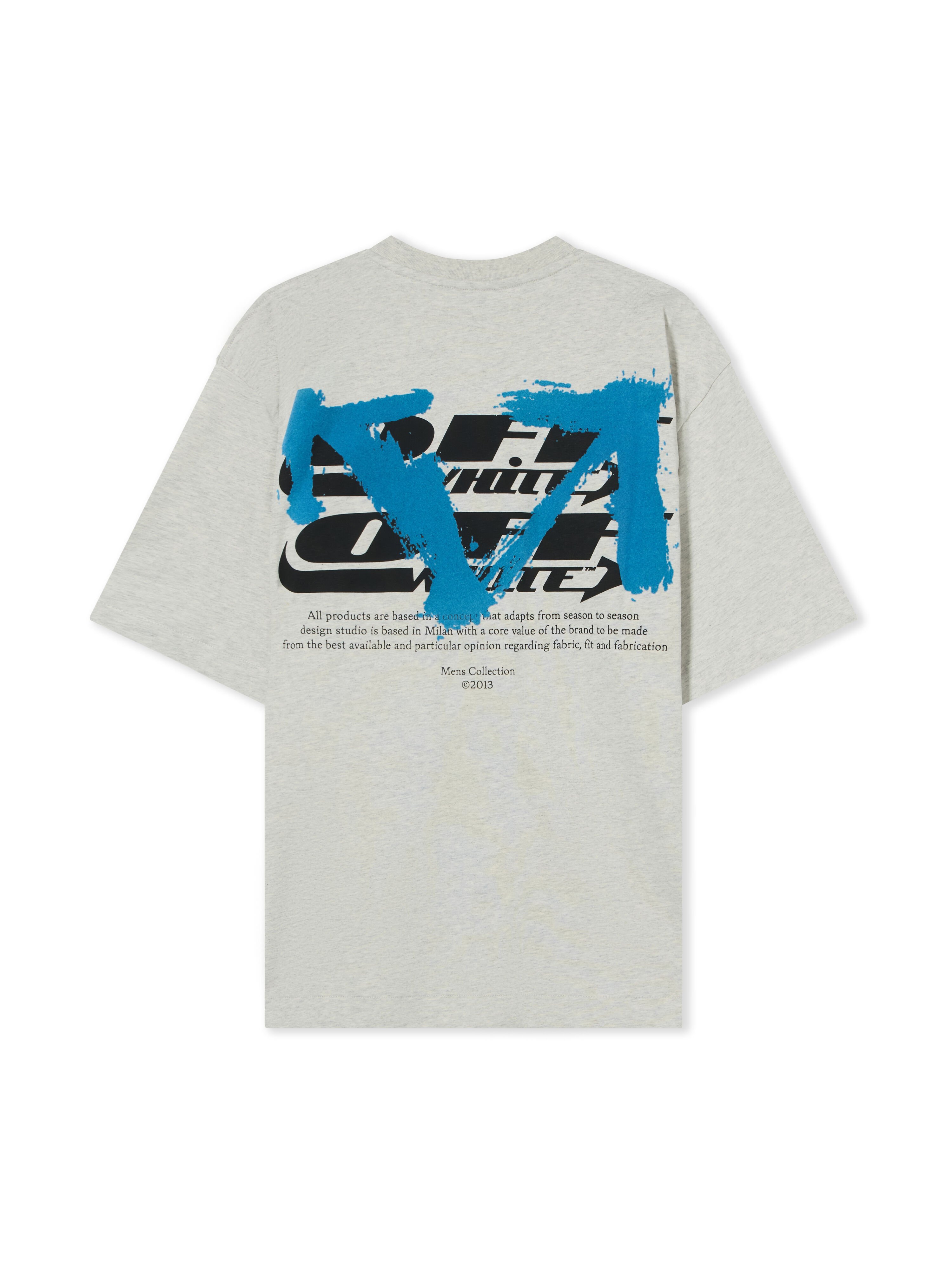 Half Arrow Skate Short Sleeve T-Shirt OFF WHITE Half Arrow Skate Short Sleeve T-Shirt GREY MELANGE 44MAA120F26J007