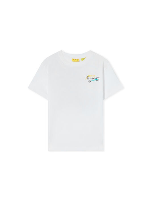 Arrow Scribble Short Sleeve T-Shirt OFF WHITE Arrow Scribble Short Sleeve T-Shirt WHITE 44BAA002F26J008
