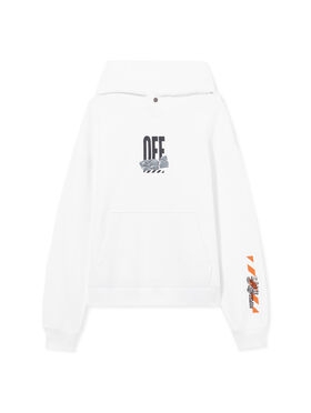 LAB L/AB Off Active Tape Hoodie WHITE 44LABF26K081