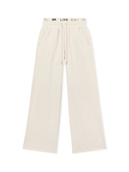 LAB L/AB Double Waistband Sweatpants Pristine LABF2639H00043T