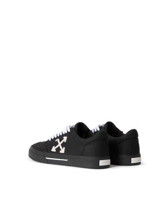 OFF WHITE Vulcanized Low Sneakers BLACK/WHITE OMIA293C99FAB003