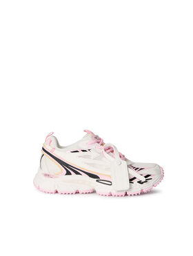 OFF WHITE Be Right Back Sneakers WHITE - SOFT PINK OWIA289S26FAB001