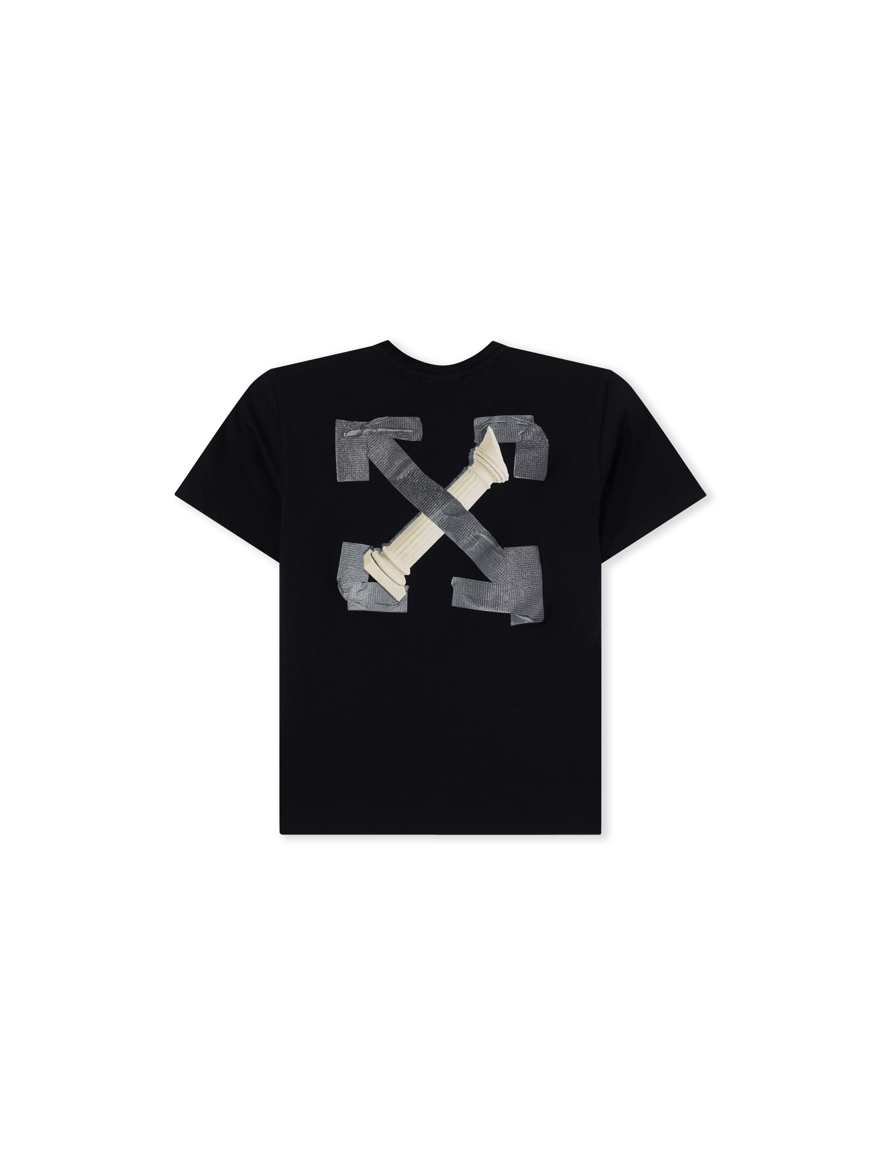 OFF WHITE Arrow Tape T-Shirt BLACK 44BAA002F26J005