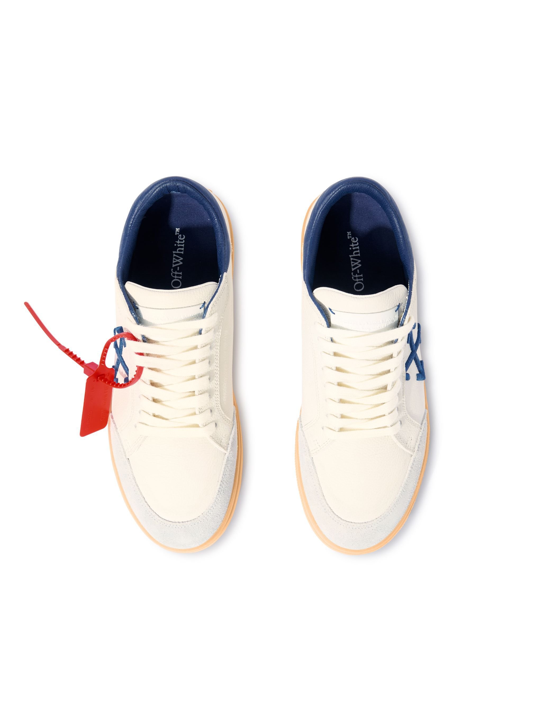 OFF WHITE Light Blue/Blue Vulcanized Vintage NEUTRALS OMIA293S25LEA002