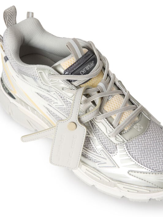 OFF WHITE Grau Be Right Back Sneaker GRAU OMIA295C99FAB001
