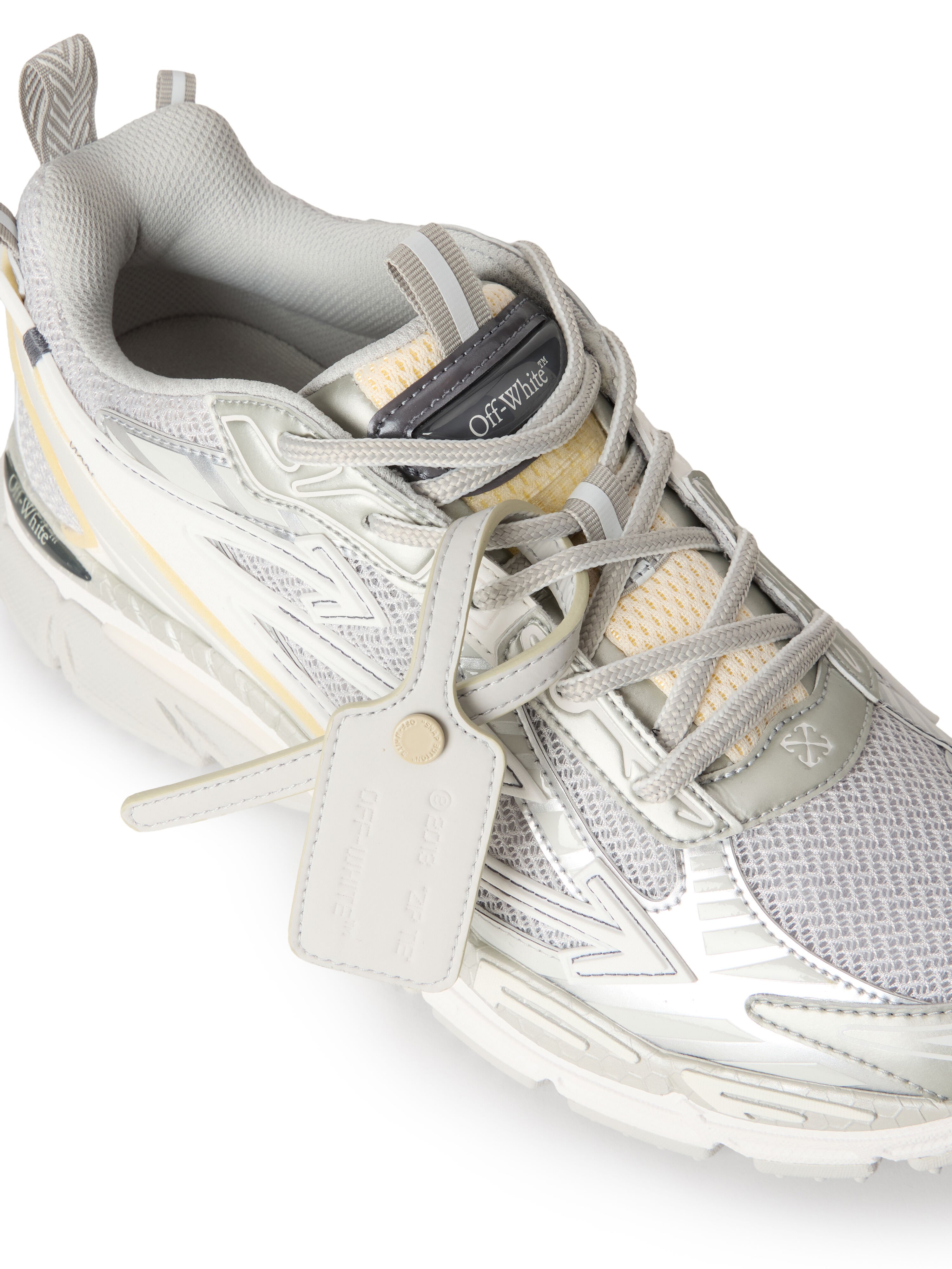 OFF WHITE Grau Be Right Back Sneaker GRAU OMIA295C99FAB001