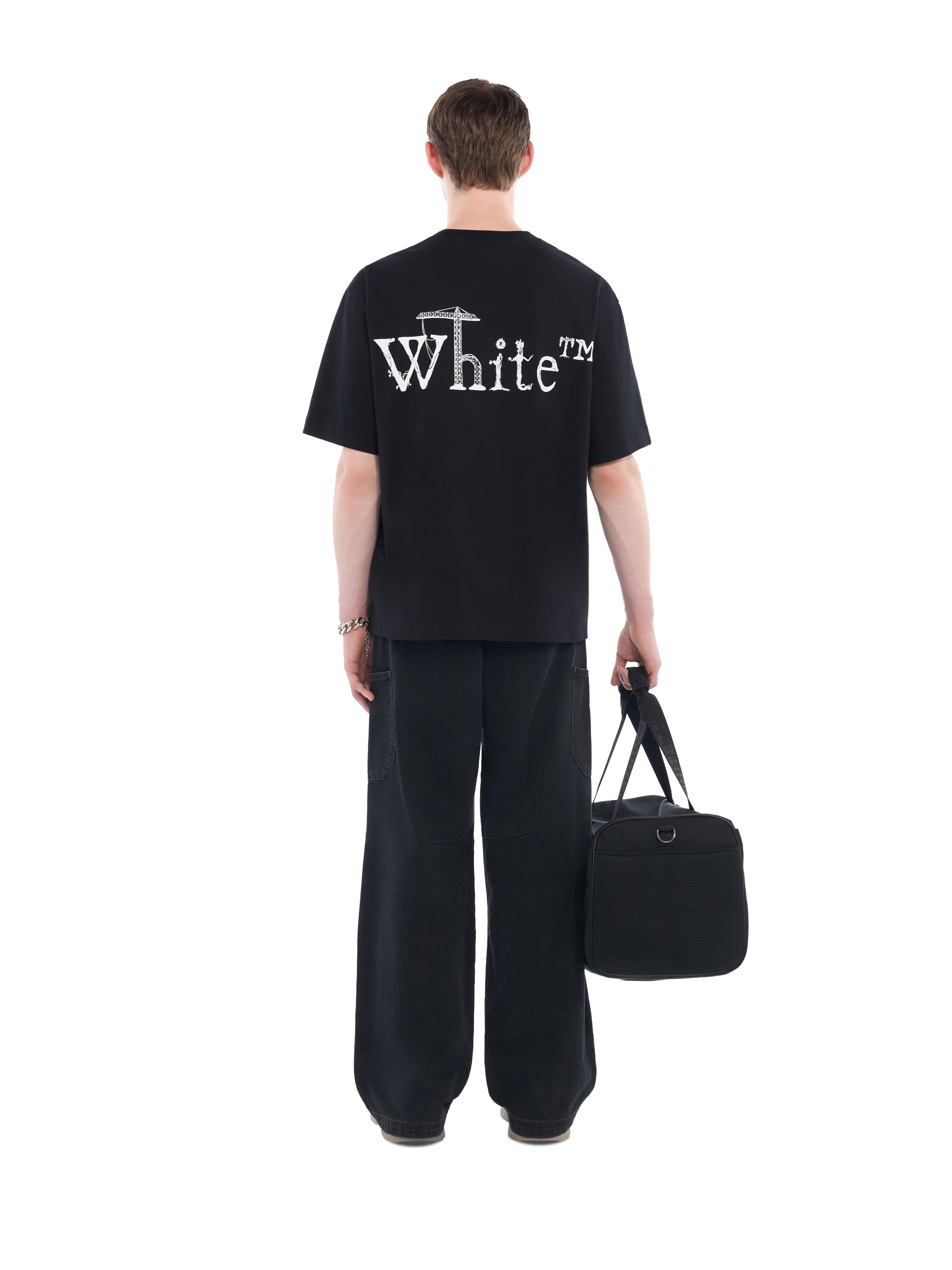 City Nature Skate T-Shirt OFF WHITE City Nature Skate T-Shirt BLACK 44MAA120F26J00N