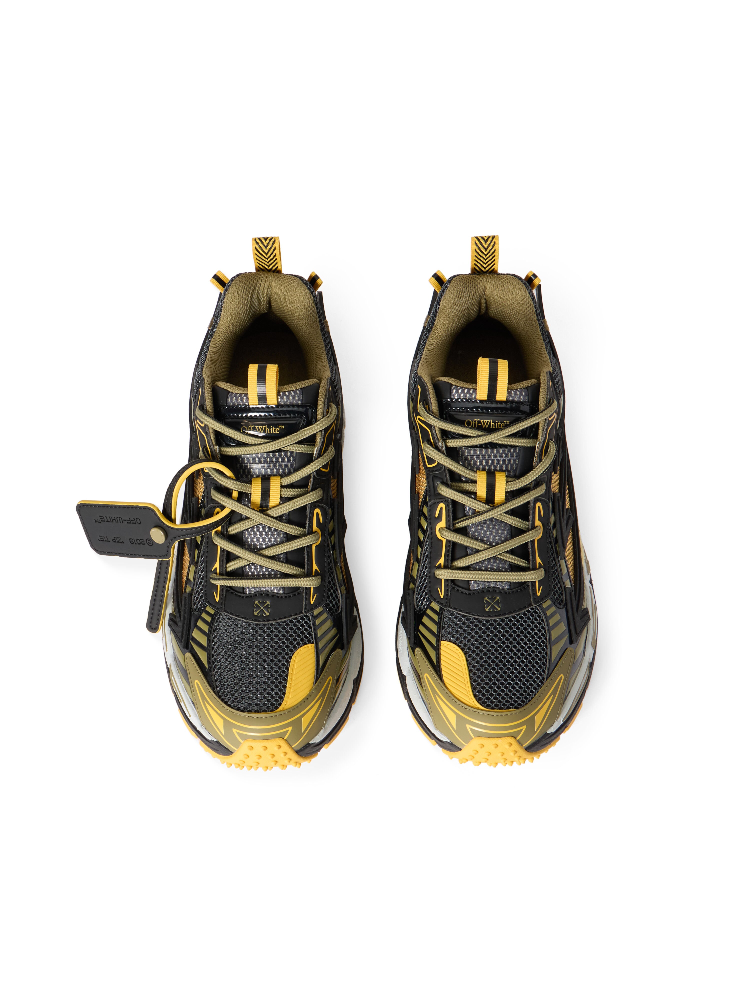 Be Right Back Sneakers OFF WHITE Be Right Back Sneakers BLACK - OCHER YELLOW OMIA295S26FAB002