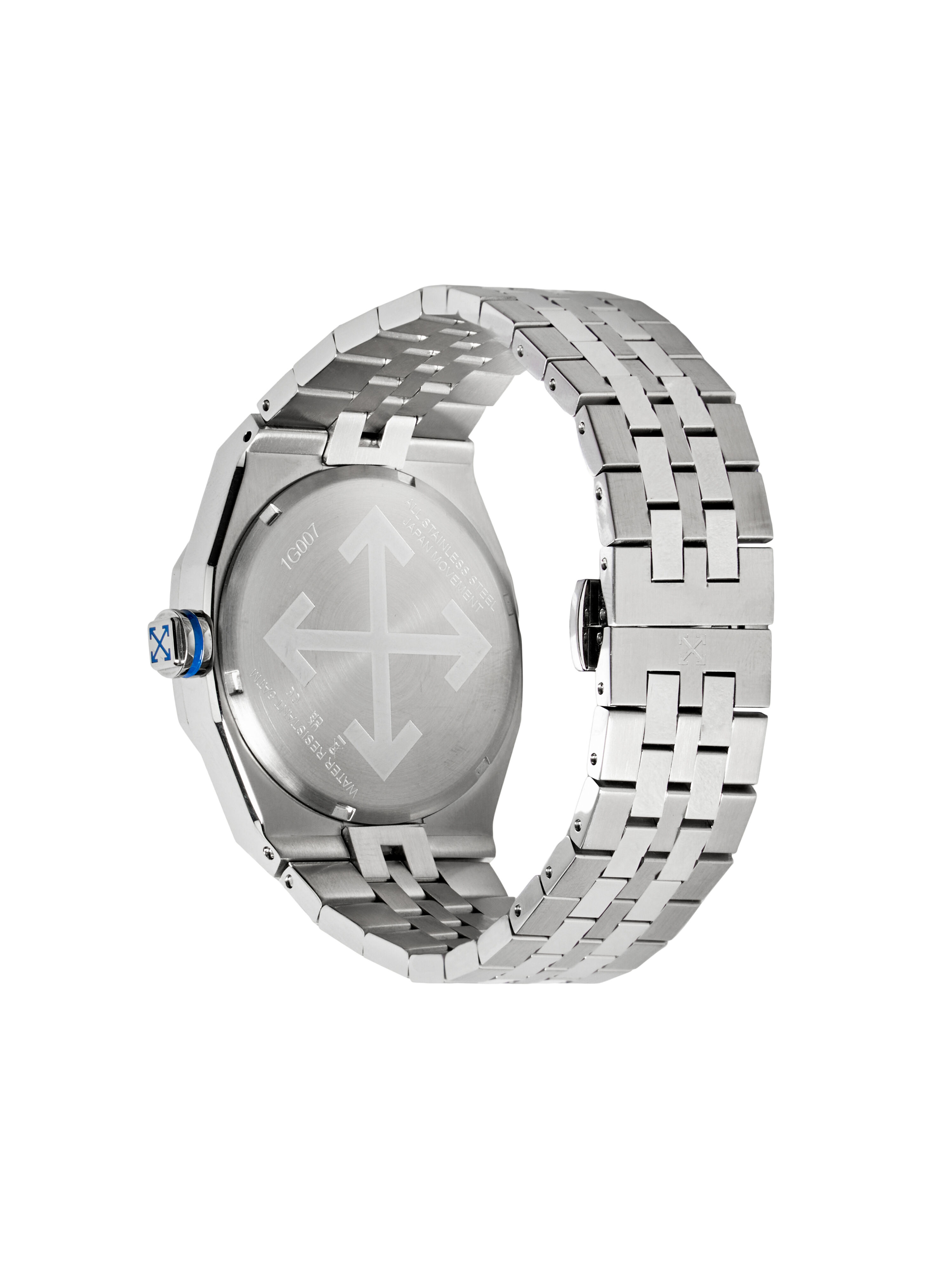 No Grid Watch OFF WHITE No Grid Watch Silver OW1G007M