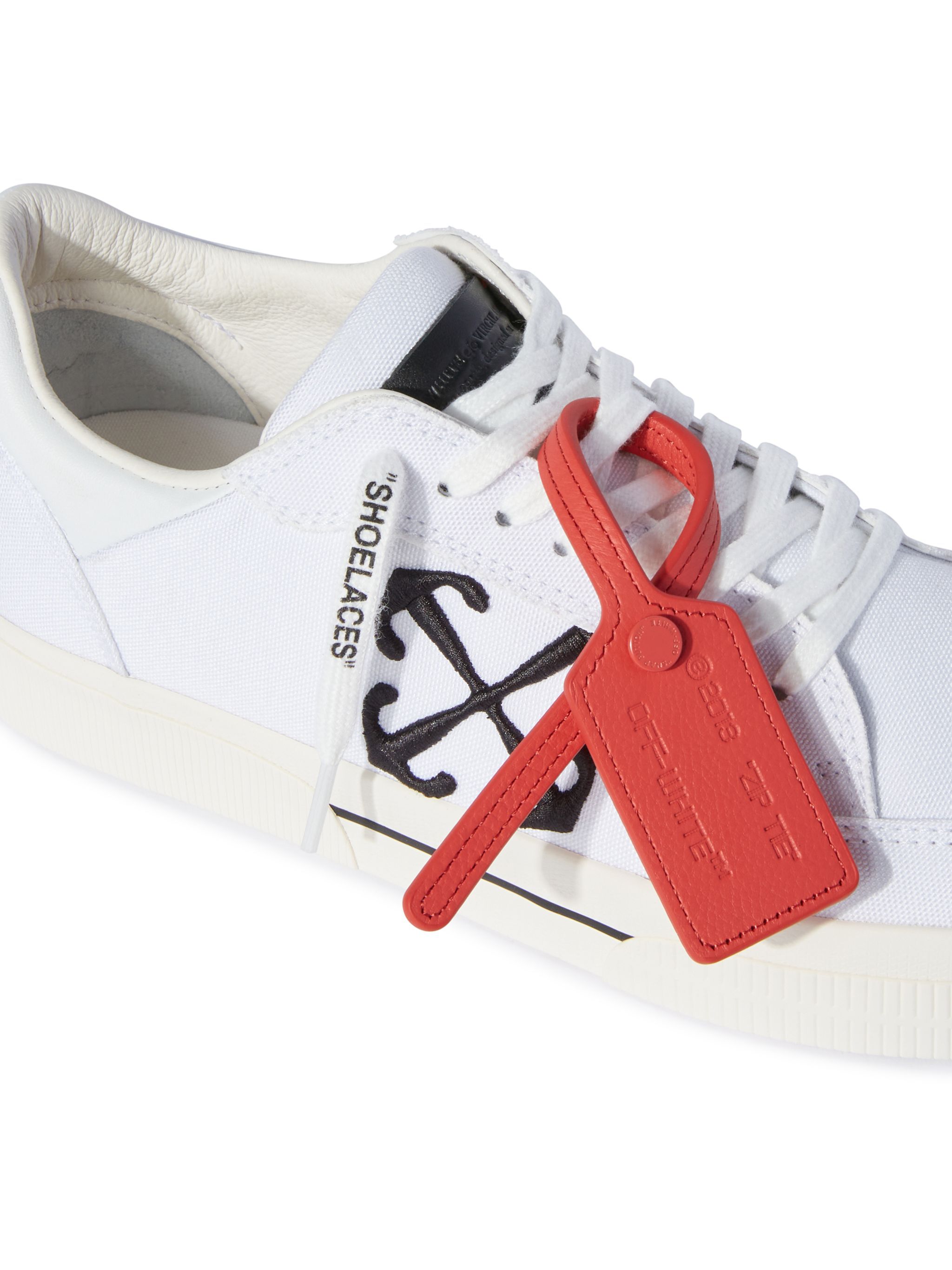 OFF WHITE White/Black Canvas Vulcanized WHITE OWIA288C99FAB001
