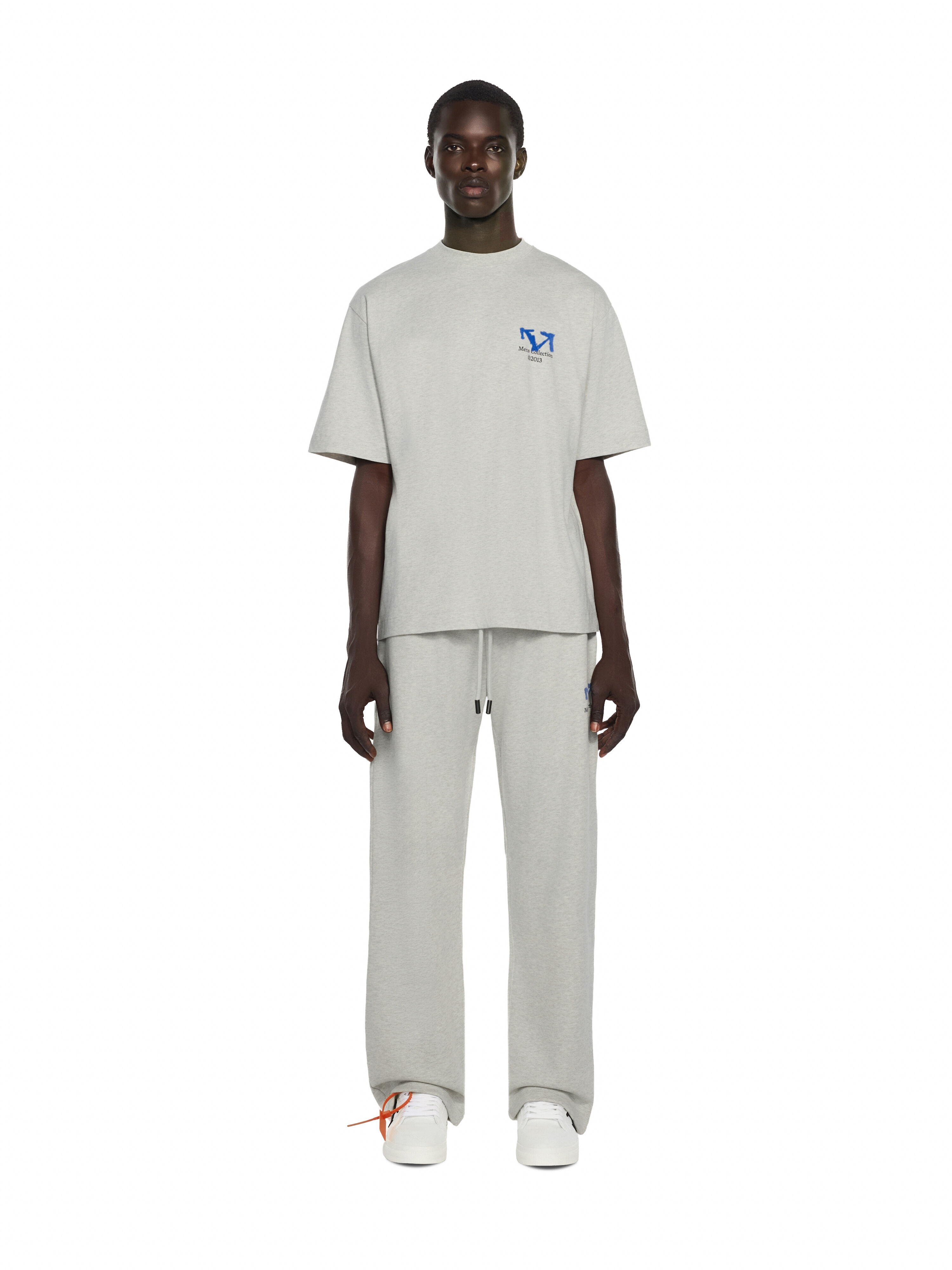 Half Arrow Skate Short Sleeve T-Shirt OFF WHITE Half Arrow Skate Short Sleeve T-Shirt GREY MELANGE 44MAA120F26J007