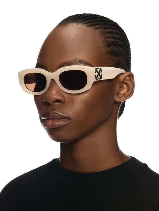 OFF WHITE Palmer Sunglasses NEUTRALS OERI14ES25PLA001