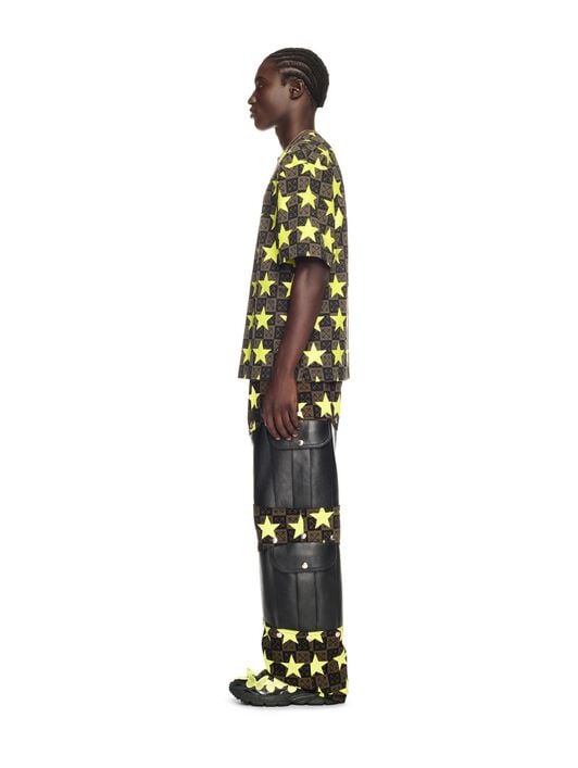 Stars All Over Skate S/S Tee OFF WHITE Stars All Over Skate S/S Tee GREEN OMAA120W24JER001