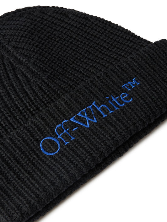 OFF WHITE BOOKISH CLASSIC BEANIE  OMLC041F25KNI001