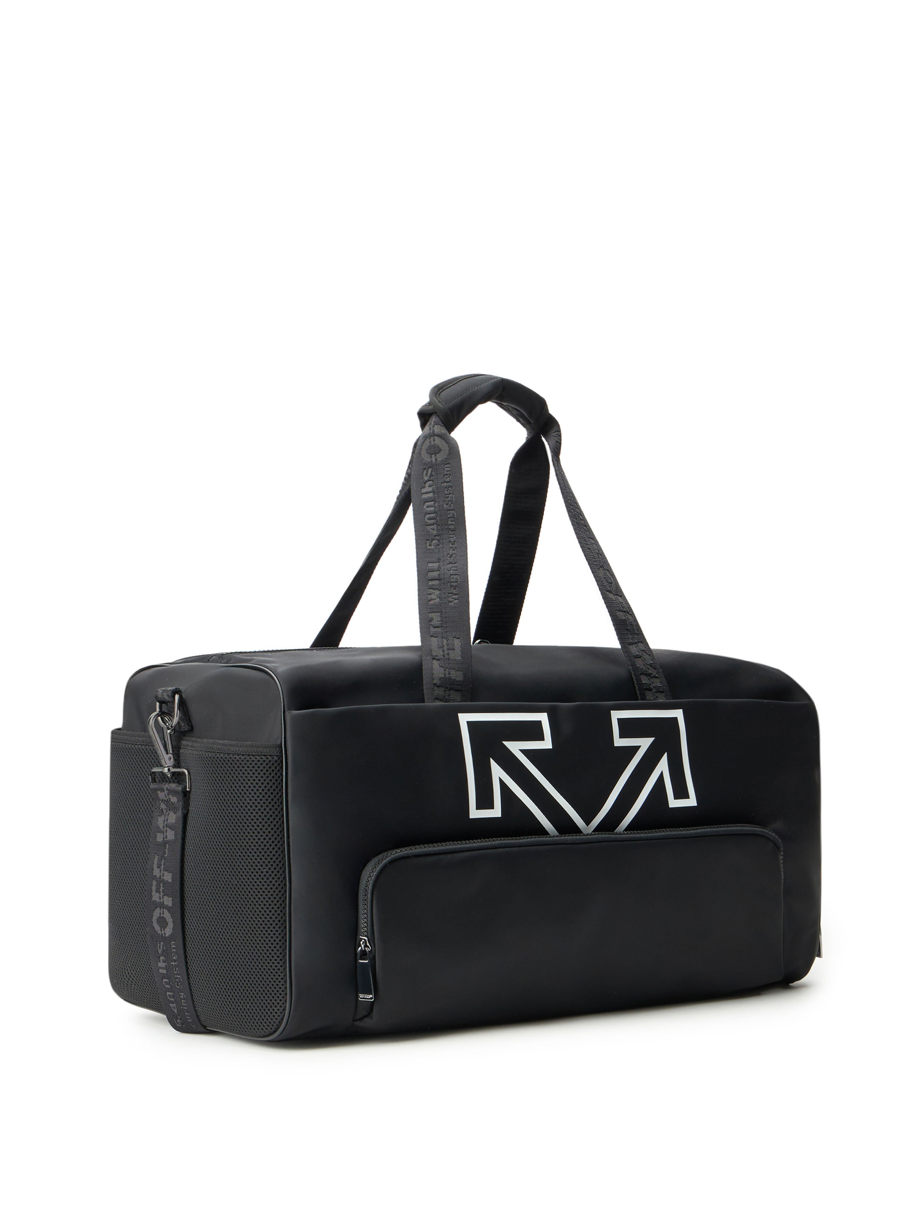 Heritage Gym Bag OFF WHITE Heritage Gym Bag BLACK OMNL027C99FAB001