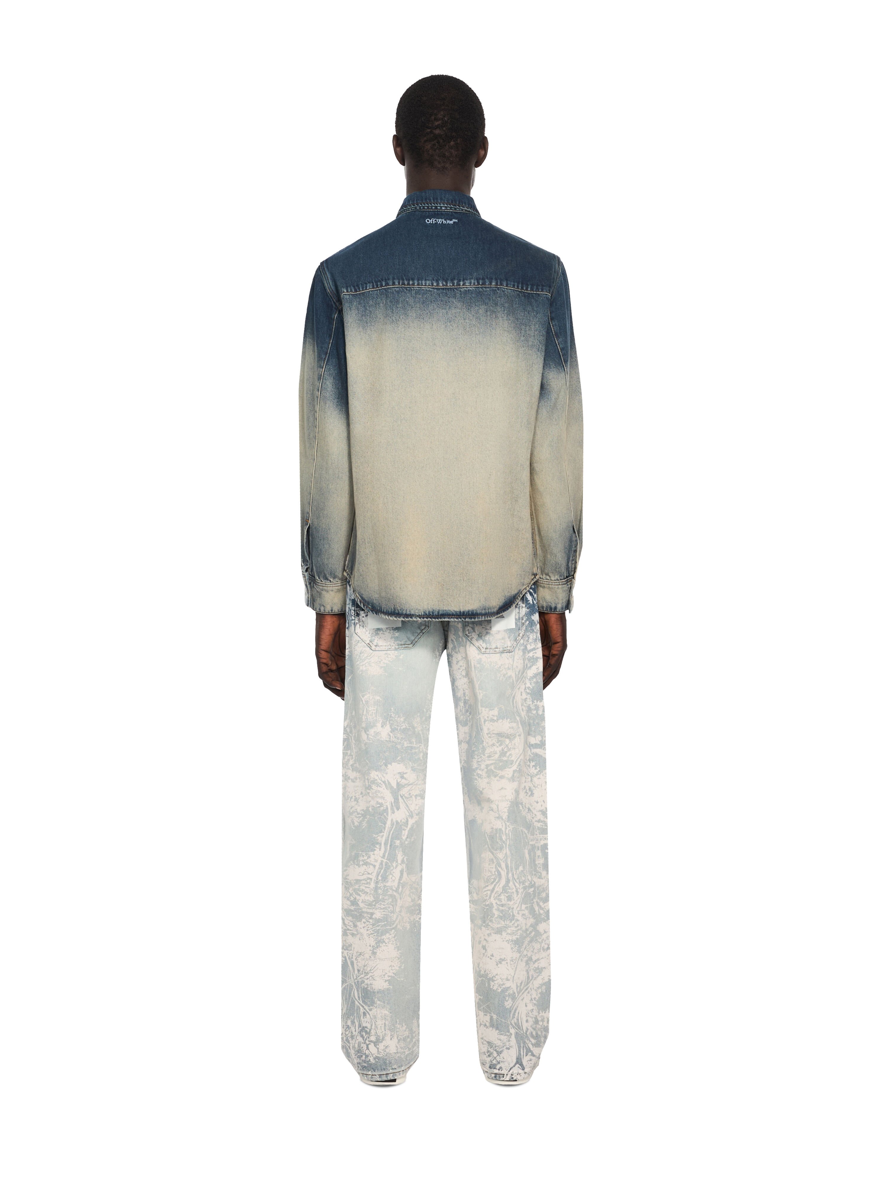 City Nature Slim Relaxed Jeans OFF WHITE City Nature Slim Relaxed Jeans OMBRE BLEACH BLUE 44MYA18JF26D00D