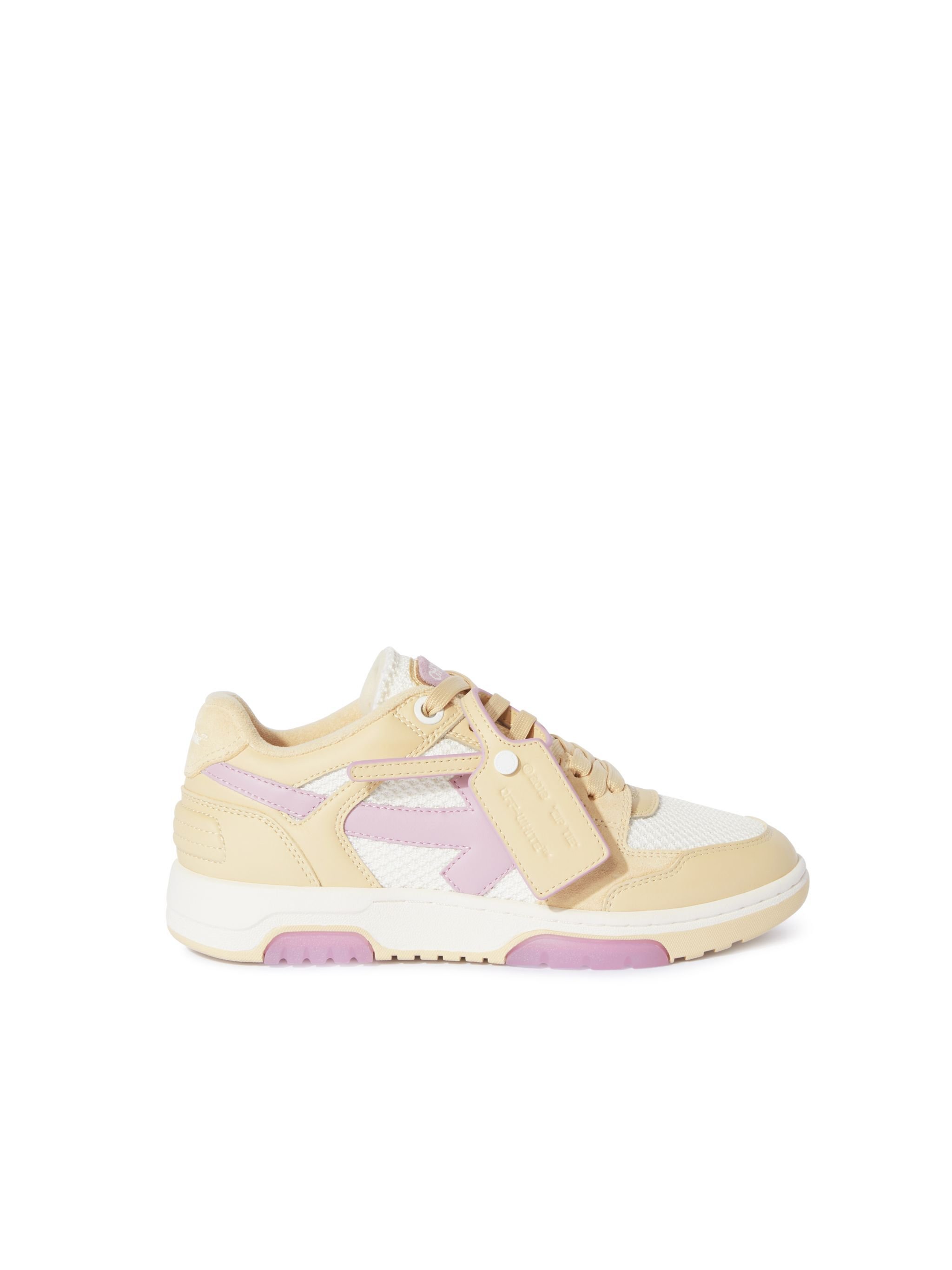 OFF WHITE BEIGE/LAVENDEL SLIM OUT OF OFFICE SNEAKER NEUTRAL OWIA276S25LEA001