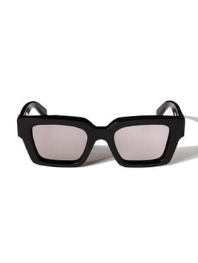 OFF WHITE Black/Dark Gray Virgil Sunglasses BLACK OERI008C99PLA004